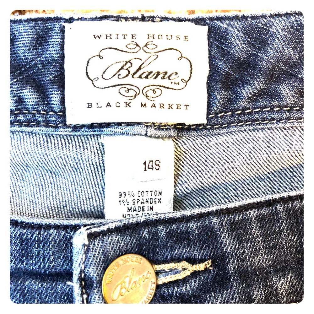 White House Black market jeans